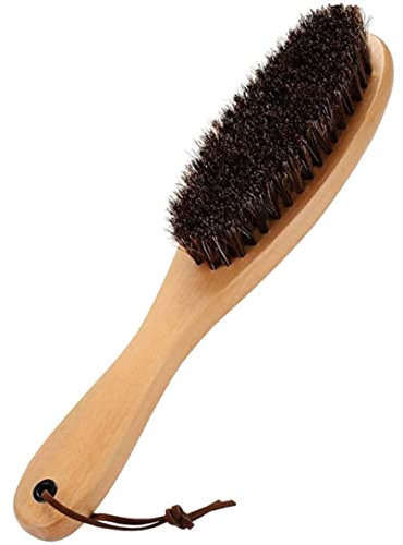 Kleiderbürste Kleiderbürste Fusselentfernungsbürste Mit Echtem Weichen Rosshaar Und Holzgriff Für Mantel Herren Schuhe Mantel Möbel Möbel Und Pet Hair 1er Pack.