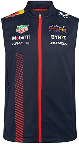 Red Bull Racing F1 Team Formula Ärmellose Jacke Offizielle Formel 1 - Blau - 3XL