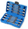 CASOMAN 3/8Drive Extra Long Torx Bit Socket Set, 12 Piece Torx Stra Bit Set, T10 to T60, Length: 150mm, CR-V&S2 Steel