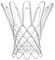 Spalding Robustes Basketballnetz, Schwarz, Einheitsgröße