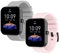 WD&CD 2 Pack 20mm Bracelet pour Amazfit GTS 2/2 Mini /2e Gris + Rose, Bracelet de Remplacment en TPU Silicone Fitness Bracelet Compatible pour Amazfit Bip/Bip Lite/Bip U