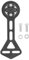 Supporto per Computer da Bici, Supporto per Computer da Bici Anteriore Integrato in Lega di Alluminio per Manubri F12 F MOST (Per)