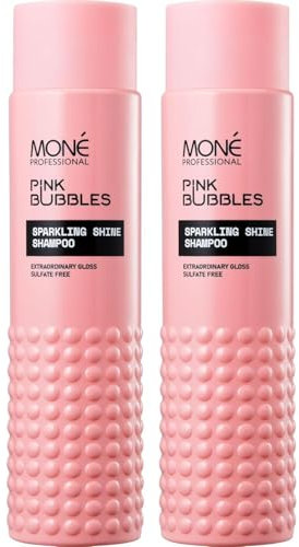 MONÉ PROFESSIONAL - Shampoo für coloriertes Haar, Intensiver Glanz (2x300 ml) - Intensiver Farbschutz - Nährend & Geschmeidig - Für alle Haartypen - Ohne Sulfate, Parabene und schädliches Silikon