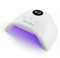 MelodySusie UV Nail Lamp, Plus30F UV Light for Gel Nails LED Nail Dryer with 3 Timer, Smart Sensor, LCD Display Fast Curing Gel Nail Polish Nail Art Tools Manicure Accessories-White