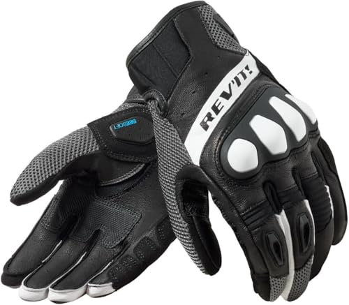 Revit Ritmo Motorrad Handschuhe, schwarz/grau, 2XL