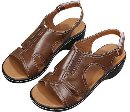 2025 Chaussure Orthopédique Femme Sandales Femme Ete Confortable Orthopedique Sandales De Marche Femme Chaussures AntidéRapantes Respirantes Sandales Et Nu-Pieds BohêMe Bout Ouvert