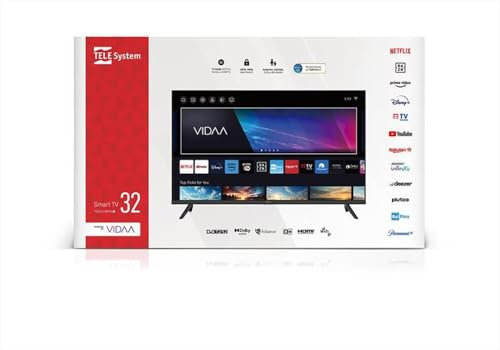 Telesystem TV LED TS32EL smv 15 TV COLOR 32 POLLICI SMART TV