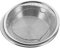 HOLIDYOYO Plato Inoxidable para Frituras Rejilla Filtrante 2 Piezas Bandeja Escurridora para Aceite Utensilio de Cocina para Servir Comida para Aperitivos y Postres