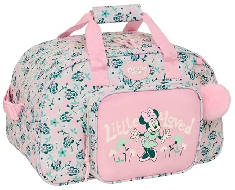 MINNIE MOUSE MINTY Sporttasche, Rucksack, ideal für Kinder verschiedener Altersgruppen, bequem und vielseitig, Qualität und Widerstandsfähigkeit, 40 x 23 x 24 cm