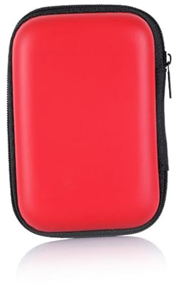 RUILILANG Playing Cards Case, Waterproof Red Cards Game Case, Practical Playing Card Game Box Holder Storage Box