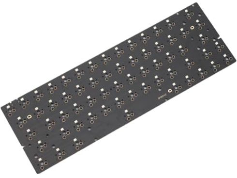 RBoand 60% GH60 Hot Swappable Custom Mechanical Keyboard BM60 V2 Bm60v2 With Arrow Key PCB Program VIA Full RGB Switch Underglow Type C Compatible With Computer