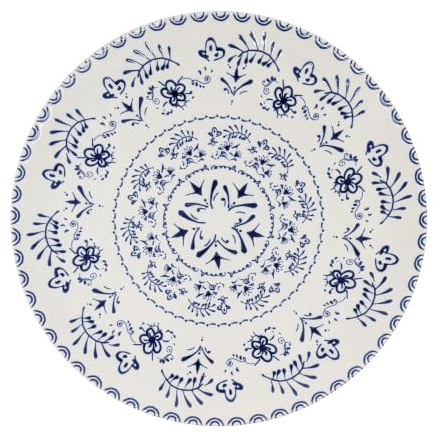La Mediterránea Assiette plate en céramique 26cm Blur 6 pièces