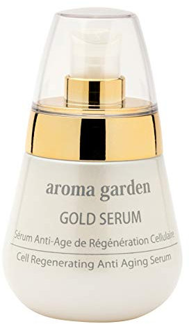 24k Gold Serum - 100% natürliches & veganes Anti-Aging Serum für das Gesicht mit 24k Gold & Hyaluronsäure für eine weiche & geschmeidige Haut - Sofortiger Lifting-Effekt & intensive Pflege - 50 ml