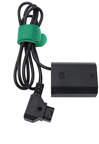 HangTon D-tap zu NP-FZ100 Dummy Akku für Sony Alpha A7CR, A7C II, A7C, A9 II, A6700 ZV-E1, A7R IV, A1, A7R V, A7S III, FX30 FX3, A7 IV, A7 III, A6600, A7R III, A7s A9 A9R A9S Kamera