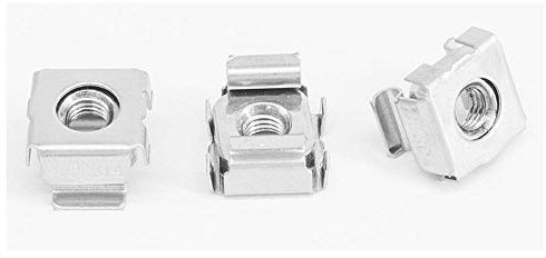 Edelstahl 304, Käfigmutter, Schwimmmutter, Käfigmutter, Gehäusemutter, M4M5M6M8-304 Material M8 (2 Stück)