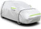 Favoto SUV Car Cover, Out Door Full Car Covers Waterproof Large with Right Side Zipper Sun Protection Windproof Exterior Covers Universal Fit (169 to 181 inches) Silver Car Cover