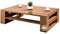 sunnypillow Palettenmöbel Europaletten Indoor und Outdoor Lounge Gartenmöbel Holz Gartenmöbel Set Lounge Möbel Terrasse Balkon Loft Stil Paletten | Eiche Couchtisch 120 x 80 cm Höhe : 40 cm