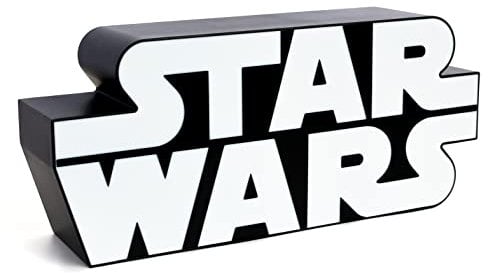 Star Wars Ikonische Logo-Leuchte - Offiziell lizenziertes Merchandise & Memorabilia, Geschenke für Jungen & Männer, Raumaccessoires, Schreibtischlampe