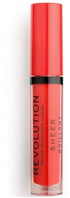 Makeup Revolution - Sheer Brilliant Lipgloss – 132 Cherry