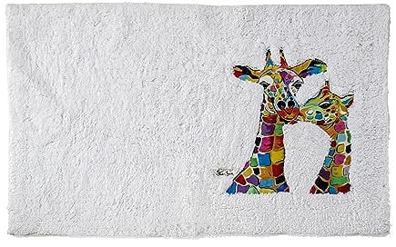 Croydex Art by Steven Brown Francie & Josie Badteppich, rutschfeste Unterseite, Applikation