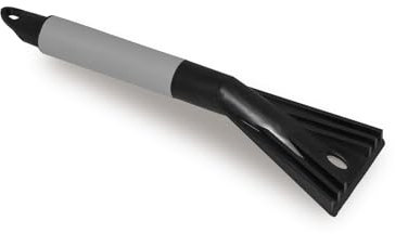 ToM PaR Kratzer Auto | Eiskratzer | Scheibenkratzer | Weicher Ergonomischer Griff | Zekratzt Keine Scheiben und Karosserie | Temperaturbeständig | Länge: 35 cm | Orange