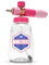 WILTEEXS Snow Foam Lance 1/4” Quick Connect, Adjustable Foam Cannon with 1L Capacity, Wide Neck Snow Foam Bottle, Car Foam Sprayer Compatible with Quick Release Pressure Washer Gun (Pink)