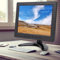 Akozon Écran Logiciel IPS 8 Pouces 1024x768, Mini écran Général Multifonction HD, écran LCD pour Ordinateur Portable Vga Bnc AV, Moniteur Transportable avec Deux Haut-parleurs Intégrés