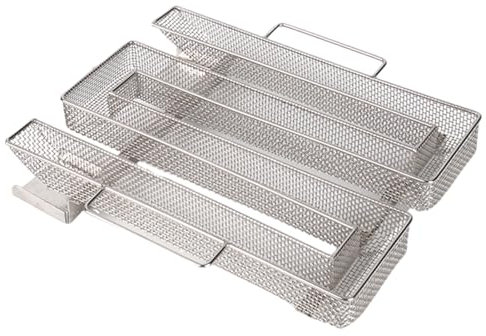 Fumoir à froid, labyrinthe en spirale en acier inoxydable, plateau de fumage labyrinthe, outils de cuisine, accessoires parfaits pour la viande chaude ou froide, le fromage, le poisson et le porc (B)