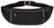 MMRTDJDR wasserdichte Canvas-Bauchtasche für Laufen und Outdoor-Sport - Unisex-Gürteltasche mit Reißverschluss, Umhängetasche und Handy-Brieftasche (Schwarz)