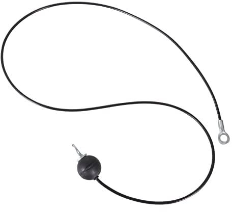 WESIEVYA Fitness Wire Rope Exercise Cables Fitness Pulley Rope Gate Locks for Outdoor Pulldown Machine Rope Pulley Cable Machine Cable Lock Machine Home Gym Tricep Pulley Steel Wire
