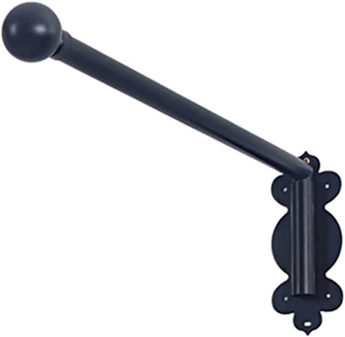 MZBDYYF Verstellbare Portiere -Stangenschwungarm mit Finialen für die Vorhangstufe der Haustür - Vorhänge für Fensteranzeige - Seitenpaneele enthalten