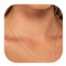 Suplight Gliederkette Damen rosegold Kette Frauen Choker Kette Wasserfest Panzerkette Edelstahl Gliederkette für Anhänger 2mm Collier 43cm lang Halsreif O kette Geschenk für Valentinstag