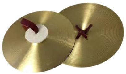 2 piatti crash in lega, piatti tradizionali a percussione, per spettacoli teatrali, professionisti, feste, 35,6 cm