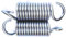 Heavy duty Spring for garden swing hamock extension spring suspension hooks various sizes and styles available (12cm 90 degree x 2)