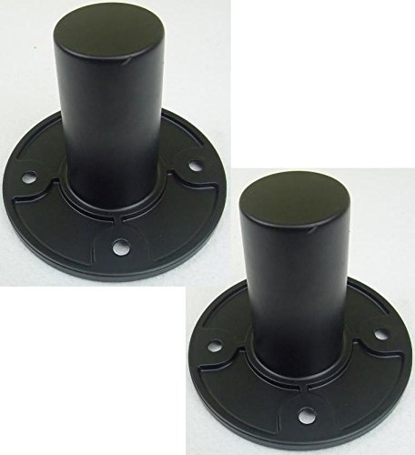 2x ADAM HALL SM702 Boxenflansch 35 mm SM 702 - Stativhülsen für Lautsprecherstative