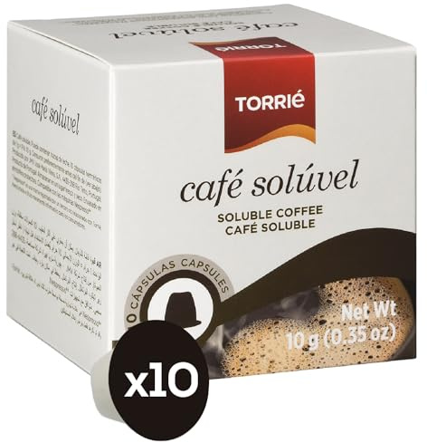 Torrié Instant Coffee Pods Compatible with Nespresso® Original Machines (10 pods)