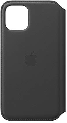 Apple Leder Folio (für iPhone 11 Pro) - Schwarz - 5.8 Zoll