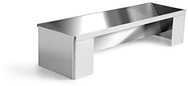 IBILI - 717310 Molde A BUCHE triangulaire, acier inoxydable, Plateado