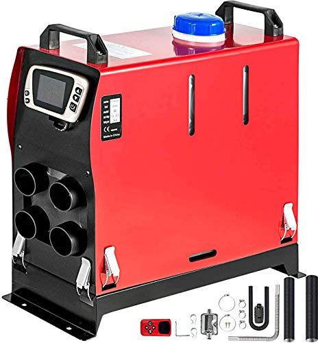 HKPLDE Diesel Standheizung 24V Luftheizung Diesel 5KW Mit Fernbedienung & LCD-Thermostatmonitor Für PKW-Motor-Heimboot-12V