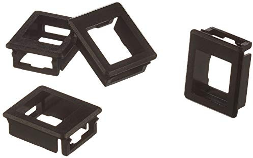 Delock Keystone Halterung für Gehäuse 4 Stück schwarz