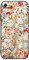 Berkin Arts Compatible with iPhone 7 Case/iPhone 8 Case/iPhone SE 2020 Silicone Case Patterns Design Red Pink Flower Women Soft Shockproof Slim Come with Screen Protector (William Morris-Acanthe)