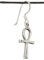 Ankh Ohrringe aus 925 Sterling Silber, or. 24