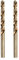 Gunpla Lot de 2 forets en cobalt de 7 mm, M35 HSS à tige droite métrique pour acier inoxydable trempé, métal, aluminium, carrelage, bois, plastique et fonte