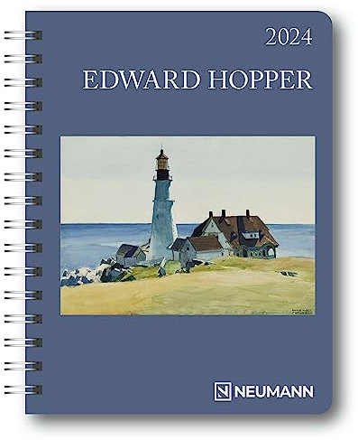 Edward Hopper 2024 - Diary - Buchkalender - Taschenkalender - Kunstkalender - 16,5x21,6: Diary