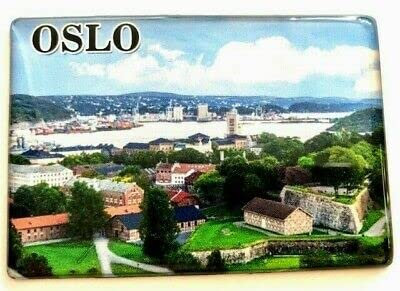 Oslo Norwegen Magnet Oslo Magnet Norway Souvenir Norwegen Kühlschrankmagnet Norway Fridge Magnet,