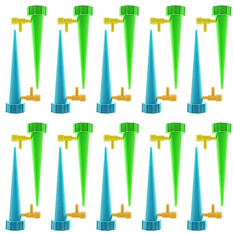 Kit d'arrosage automatique de 20 pièces, système d'arrosage réglable, idéal pour l'arrosage des plantes de jardin et de serre en plein air