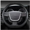 Lenkradbezug Für Peugeot 508 2011-2018 508 Für SW 2011-2018 Auto Lenkrad Abdeckung Auto Zubehör Autozubehör Innenraum (Farbe : Schwarz)