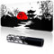 YUWLDD Large Gaming Desk Mat - Washable Extended Mouse Mat for Office & Home with Anti-Slip Rubber Base