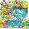 Pool Party Deko Beach Geburtstagsdeko Party Zubehör mit Luftballons Tropische Folienballon Banner Tischdecke Hawaii Deko Kindergeburtstag Dekoration Sommer Schwimmbad für Mädchen Jungen Kinder