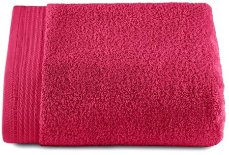 Top Towel - Premium - Grandes Serviettes de Bain - Serviettes de Bain - 1 Serviettes de Douche - 70x140 cm - 100% Coton - 600 Grammes - Fuscia